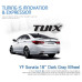 tuix 18 dark gray wheel set for hyundai sonata yf 2009-13